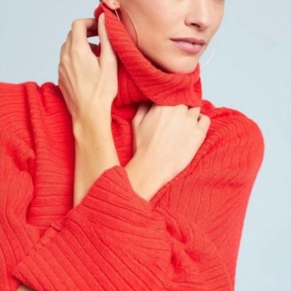 Moth (Anthropologie) Cowl Neck Sweater - Picture 3 of 12